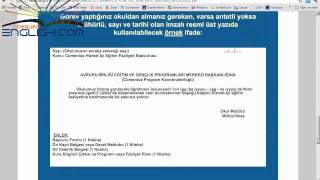 Comenius Hizmet içi Eğitim - Başvuru Süreci