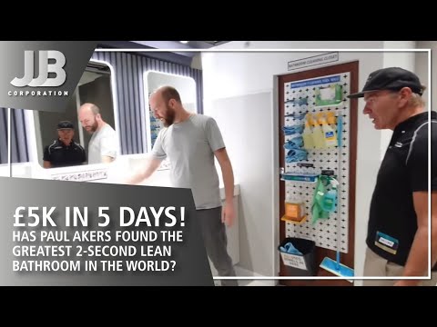 Paul Akers found the World's Greatest 2 Second Lean Bathroom?? Done for £5k in 5 Days!