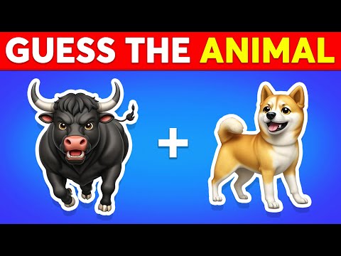 Can You Guess The Animal By Emoji? 🐵🦁🐶 Animal Emoji Quiz