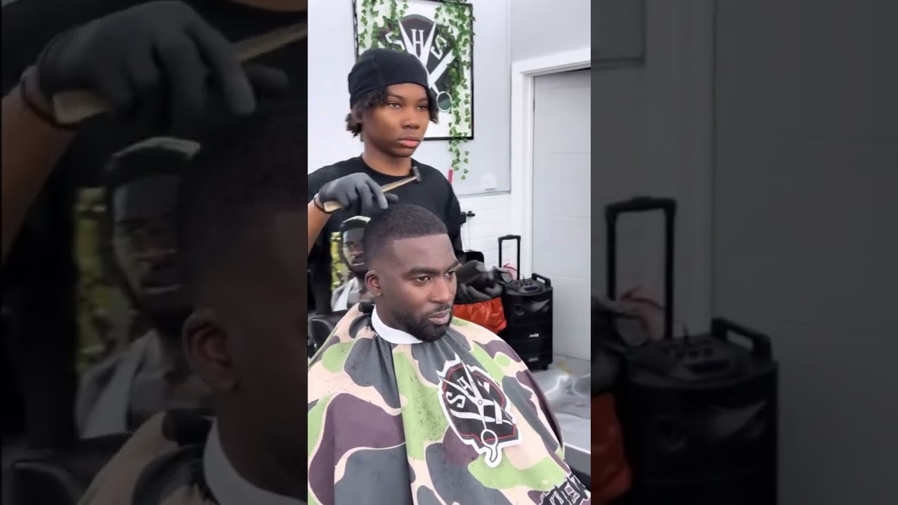 Throwback to when 16 year old dstarcutz took part in the series Cheat on your Barber 💈 #djagonline