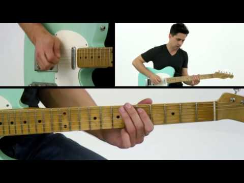 Texas Blues Guitar Lesson - #33 - Rhythm Factory - Corey Congilio