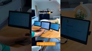 Download lagu Laptop Screen Display Extender, 14.1Inch 1080P FHD Portable Monitor With Built-in Stand And Dual mp3