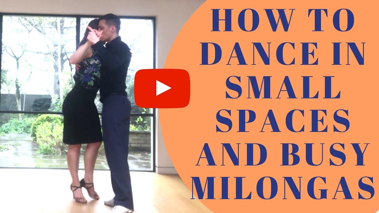 Tango dancing: adapt 4 sequences to small spaces (social dancing)