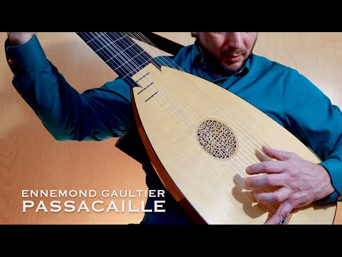 Ennemond Gaultier - Passacaille - Baroque Lute (Antoine Pansera)