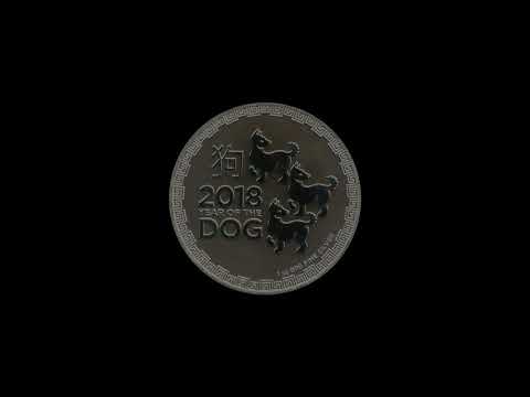 1 oz Niue Jahr des Hundes Silber - 2018 Video - 1 oz Niue Jahr des Hundes Silber - 2018
