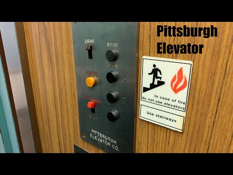 Vintage Pittsburgh Hydraulic Elevator @ An Apartment Building - Pittsburgh, PA