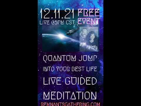 🪐WORMHOLE 12-11-21 “ QUANTUM JUMP INTO A HIGHER VERSION OF YOURSELF” LIVE MEDITATION