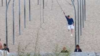 CR and Jeremiah on the traveling rings