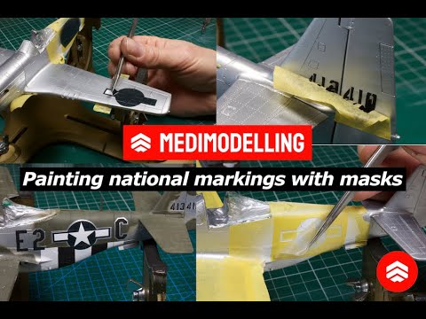 Painting National Markings on scale Models