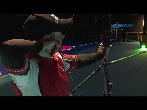 Peter Elzinga v Braden Gellenthien – compound men gold | Nimes 2011 Indoor Archery World Cup