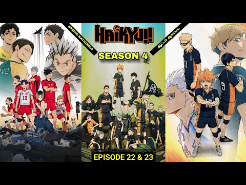 Haikyuu season 4 episode 22 & 23 explained in tamil | fantasy World |