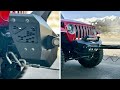 Rock Slide Engineering Big Sky Aluminum Stubby Front Bumper - JT/JL