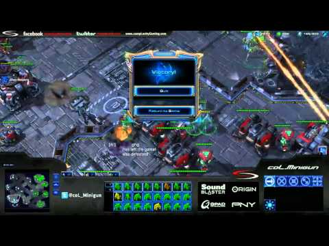 CoL.Minigun and CoL.Qxc Practice - Game 1 - 3/16/2012