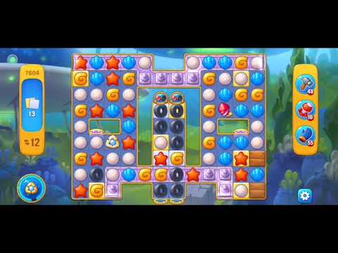 Fishdom 7604 Hard Level - NO 💣🧨💥