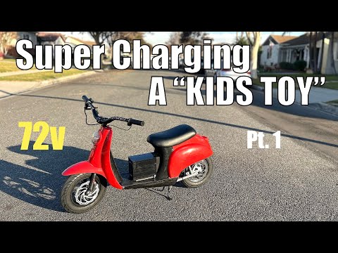 I'm Making This "Kid's Toy" Go +60 MPH | Razor Pocket Mod Upgrade Pt. 1