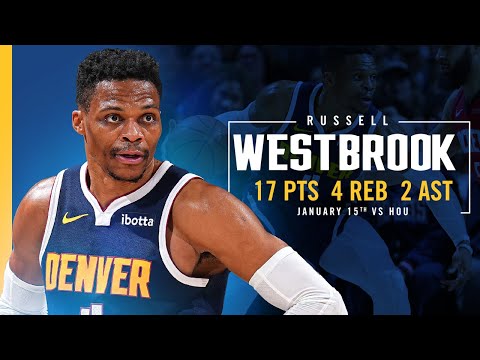 Russell Westbrook Full Game Highlights vs. Rockets  📺 |  1/15/25