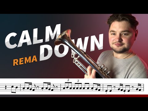 Calm down  - Trumpet (with Sheet Music / Notes)