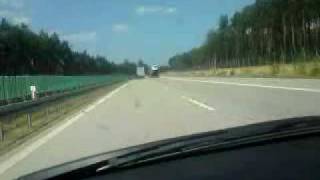 preview picture of video 'Autostrada A4 Krakow-Kattowice-Wrocław 240 km/h'