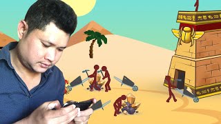 Stickman Clans game Gameplay Walkthrough iOS - Android New Updated