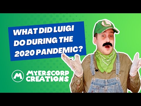 What Is Luigi Doing In Quarantine ?? – Myers Corp Cosplay