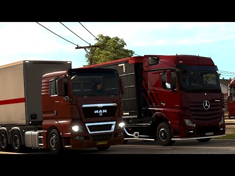 Euro Truck Simulator 2 - Mercedes-Benz Actros 2014i-Sound V 1.25.x