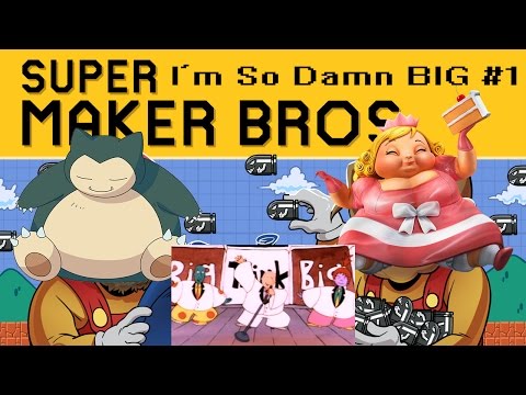 Super Mario Maker | I'm So Damn BIG! Ep. 1 | Super Beard Bros.
