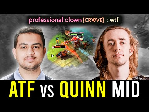 ATF Huskar vs QUINN Counter Last Pick SNIPER - Mid Lane!