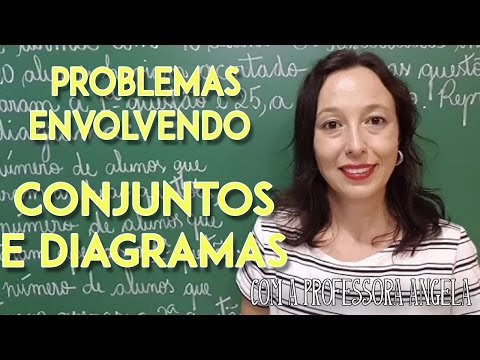 Problemas envolvendo conjuntos e diagramas - Professora Angela