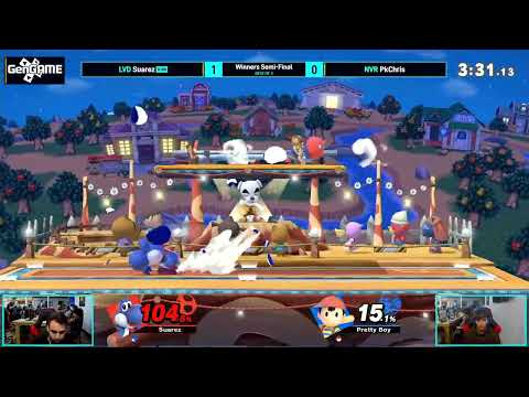 PkChris (Ness) vs Suarez (yoshi) | AONUltimate #125 Winners Semi-Finals