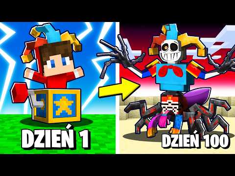 PRZEŻYŁEM 100 DNI jako PROTOTYPE z POPPY PLAYTIME w Minecraft!