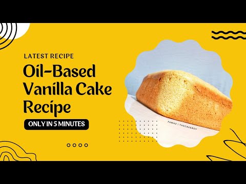 It took me months to PERFECT this VANILLA CAKE RECIPE! Soft Fluffy Vanilla Cake