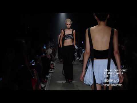 GEORGIA ALICE MERCEDES-BENZ FASHION WEEK AUSTRALIA RESORT 17 COLLECTIONS