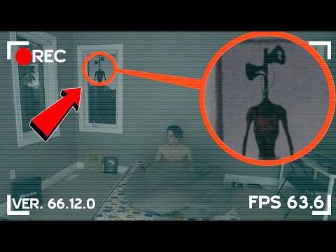 if you ever see this outside your window at night, leave your house and RUN away fast!! (Siren Head)