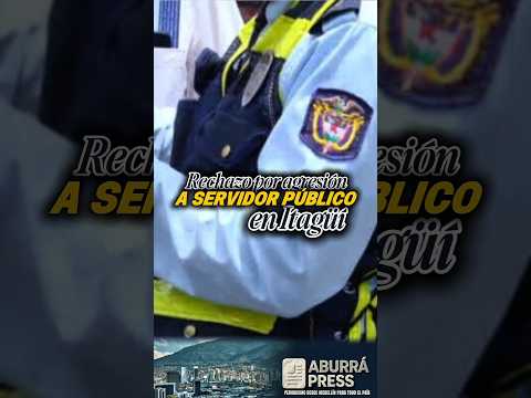 Agreden a agente de tránsito en Itagüí: está bajo observación médica