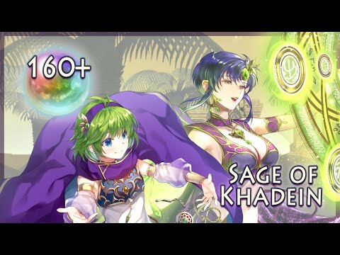 【Fire Emblem Heroes】160+ orbs VS. Ursula and Nino (Sage of Khadein banner)
