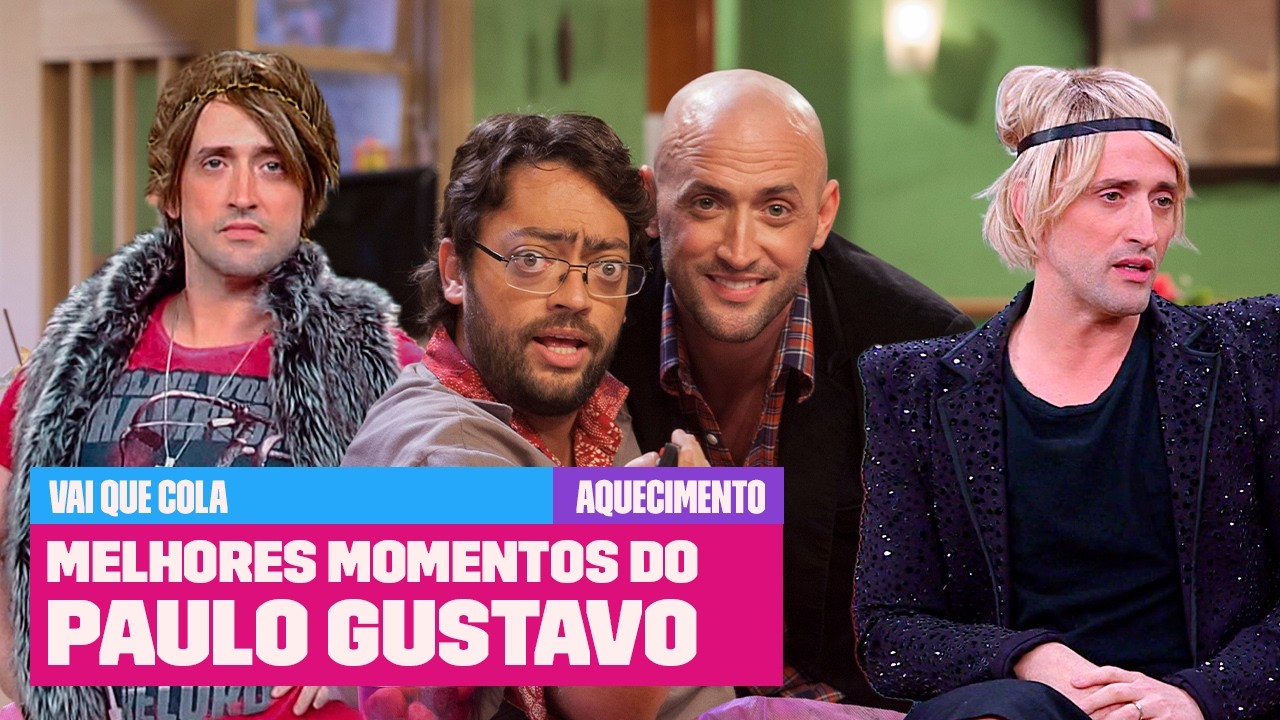 OS MELHORES MOMENTOS de Paulo Gustavo em Vai Que Cola! | Aquecimento Vai Que Cola | Multishow