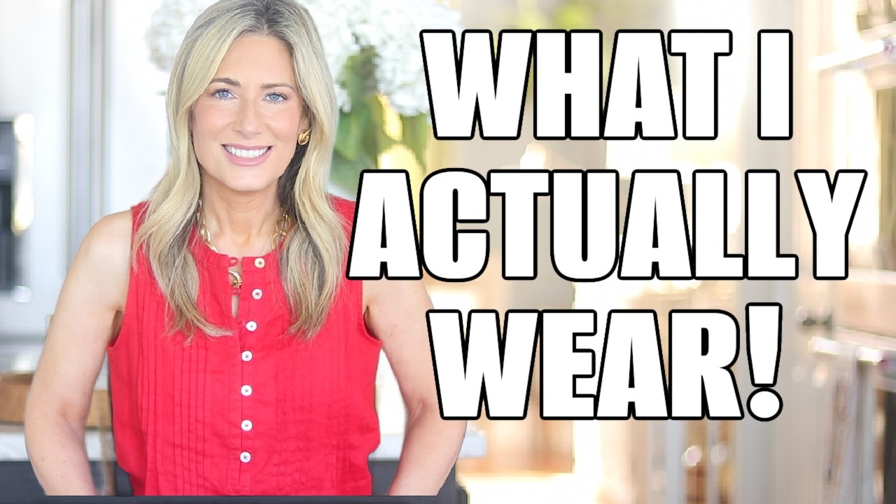 What I Actually Wear | Everyday Summer Looks for Women over 50