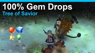 [Tree of Savior] How to get gems 100% of the time