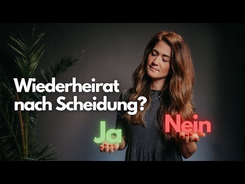 Wiederheirat nach Scheidung?  (vertikales Video)