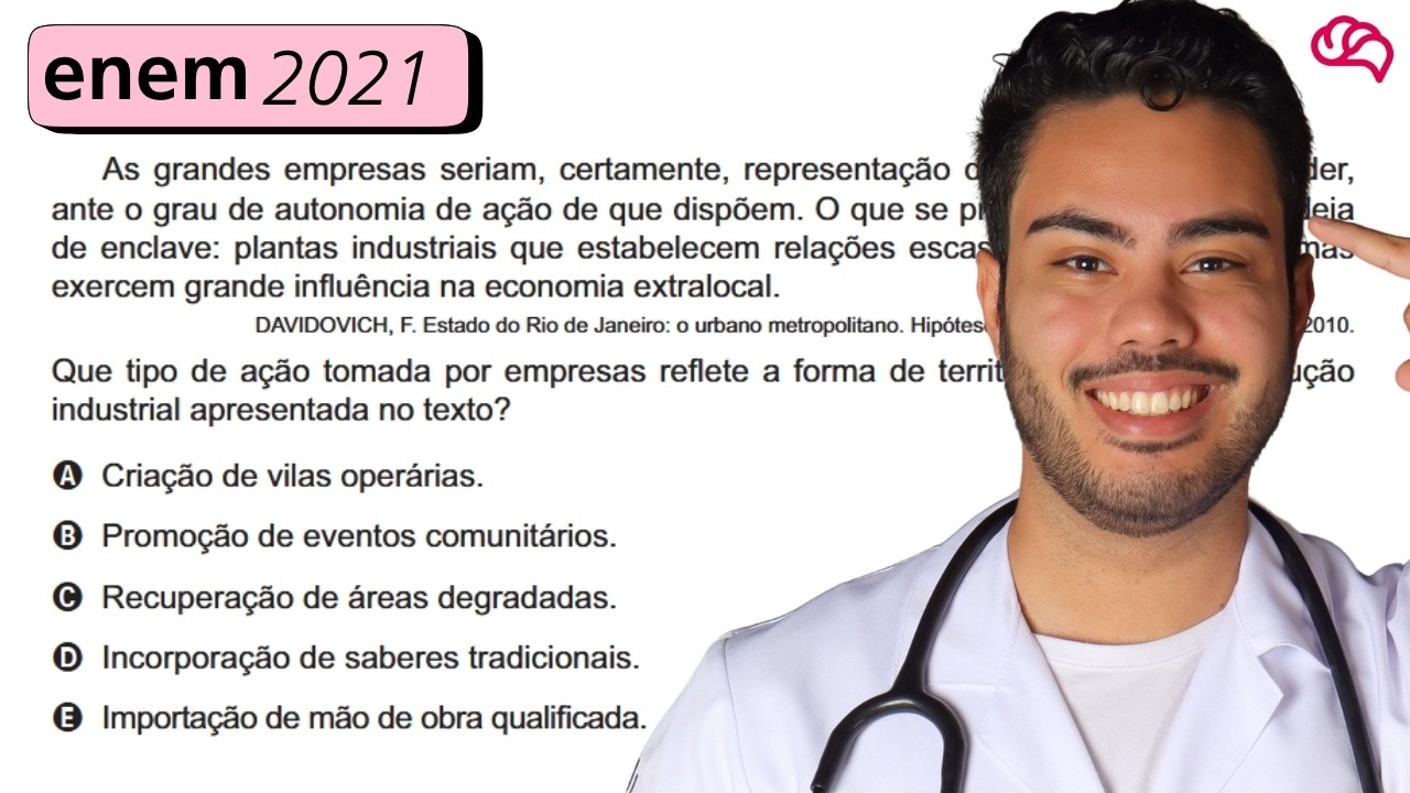 Resolução em Vídeo — Questão 79 ENEM 2021