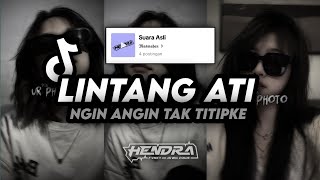 Download lagu DJ LINTANG ATI ~ ngin angin tak titipke roso kangen marang sliramu VIRAL TIKTOK TERBARU~ mp3