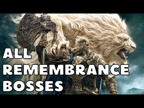Elden Ring - All Remembrance Bosses | Each Different Weapons & Spells | NG+7