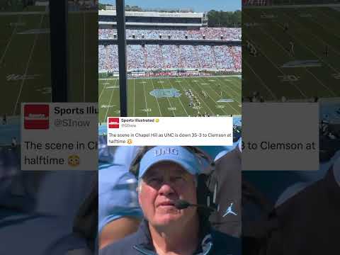 TOUGH SCENES in Chapel Hill As UNC Gets Blown Out By Clemson 👀 | Sports Illustrated