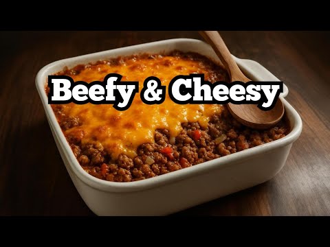 Easy Ground Beef Casserole Recipe (Quick & Delicious)