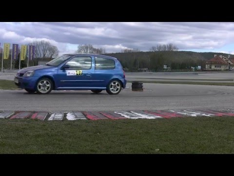 Kozynacki Jarek - Renault Clio - SuperOES 3 Runda  Tor Kielce 19-03-2016