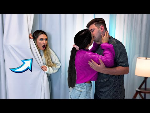 MINHA NAMORADA ESCONDEU NO MEU QUARTO E VIU TUDO QUE EU FIZ POR UM DIA!