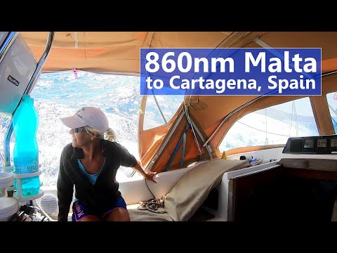 Ep 101 Another Big Hop - 860nm Malta to Cartagena Spain
