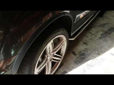 Installation OEM fit Running Boards Side step bar Audi Q7 2007-2015