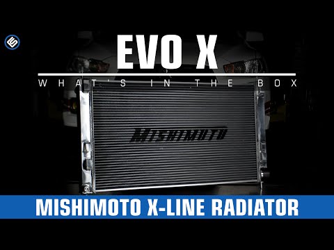 Mishimoto X-Line Aluminum Radiator - Mitsubishi EVO X Install/Review