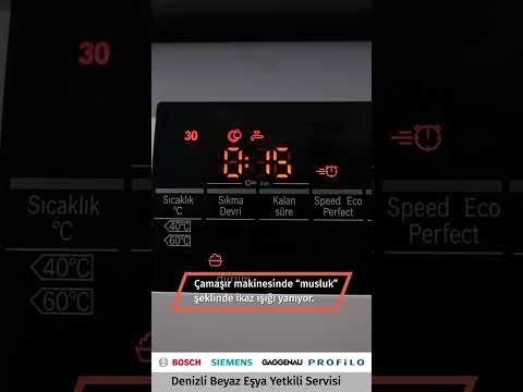 Cihazımızda yanan musluk şeklindeki ikaz işareti nedir?
